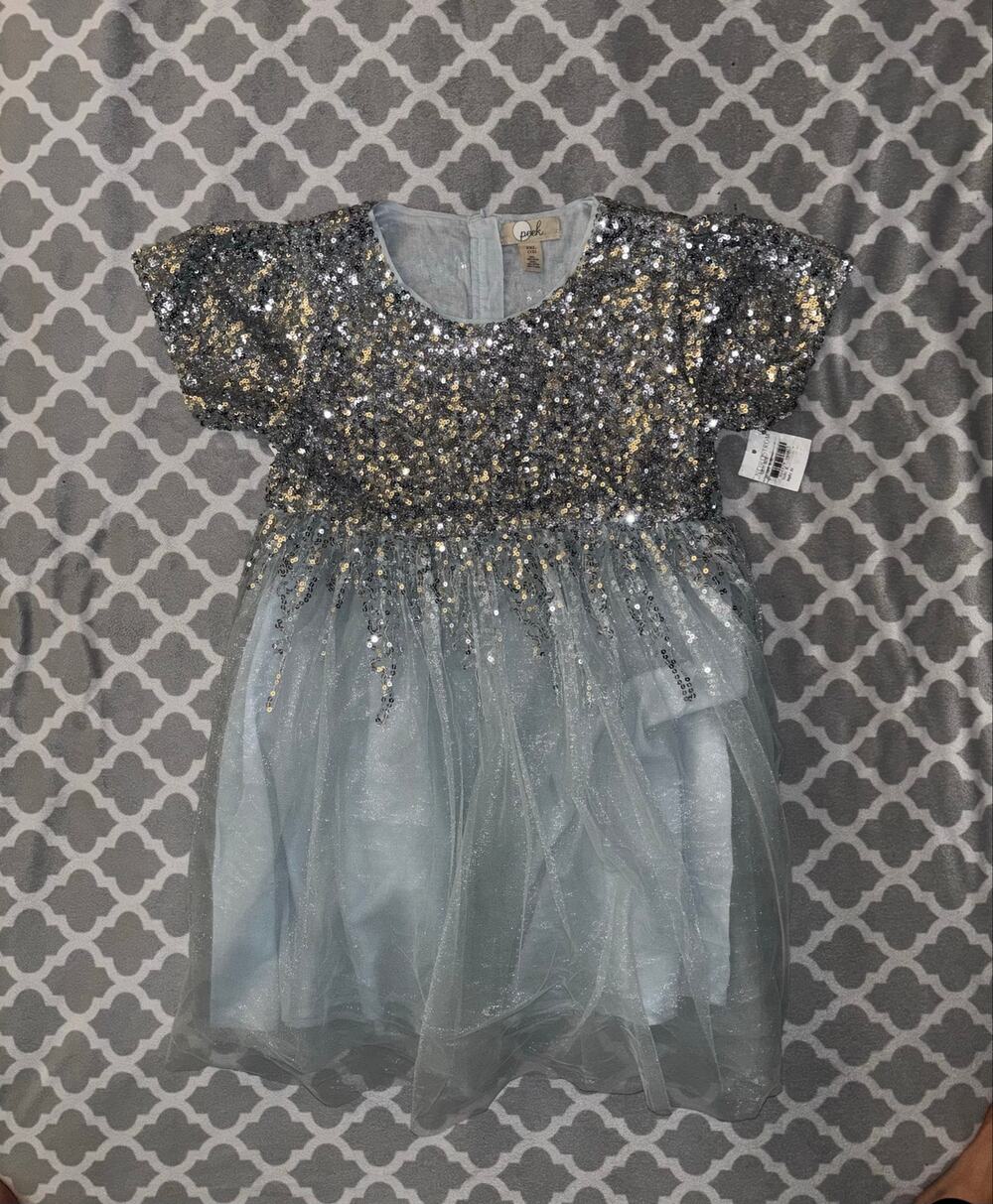 Girls size 12 sequin Dress